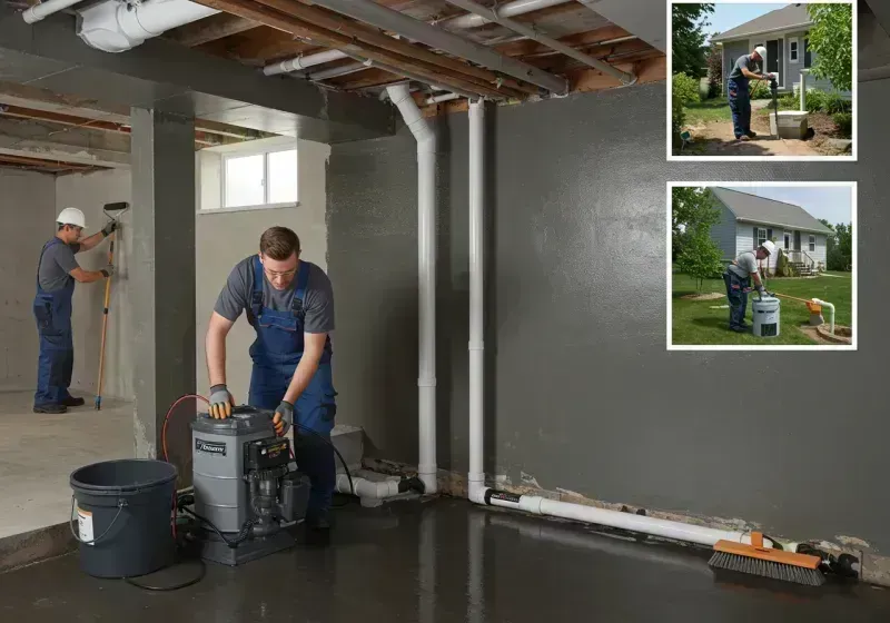 Basement Waterproofing and Flood Prevention process in Batesville, MS